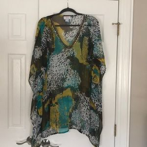 ❌sold❌Sol & Mer Bathing Suit cover up